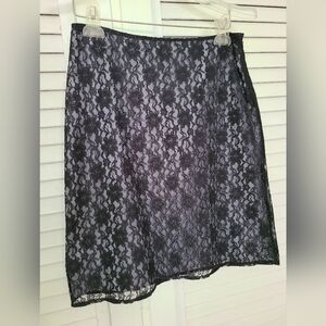 Tommy Hilfiger Black Lace Skirt